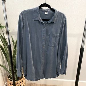 Old Navy Chambray Button Up